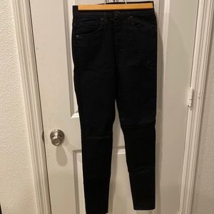 Levi’s mile high rise stretchy skinny jeans